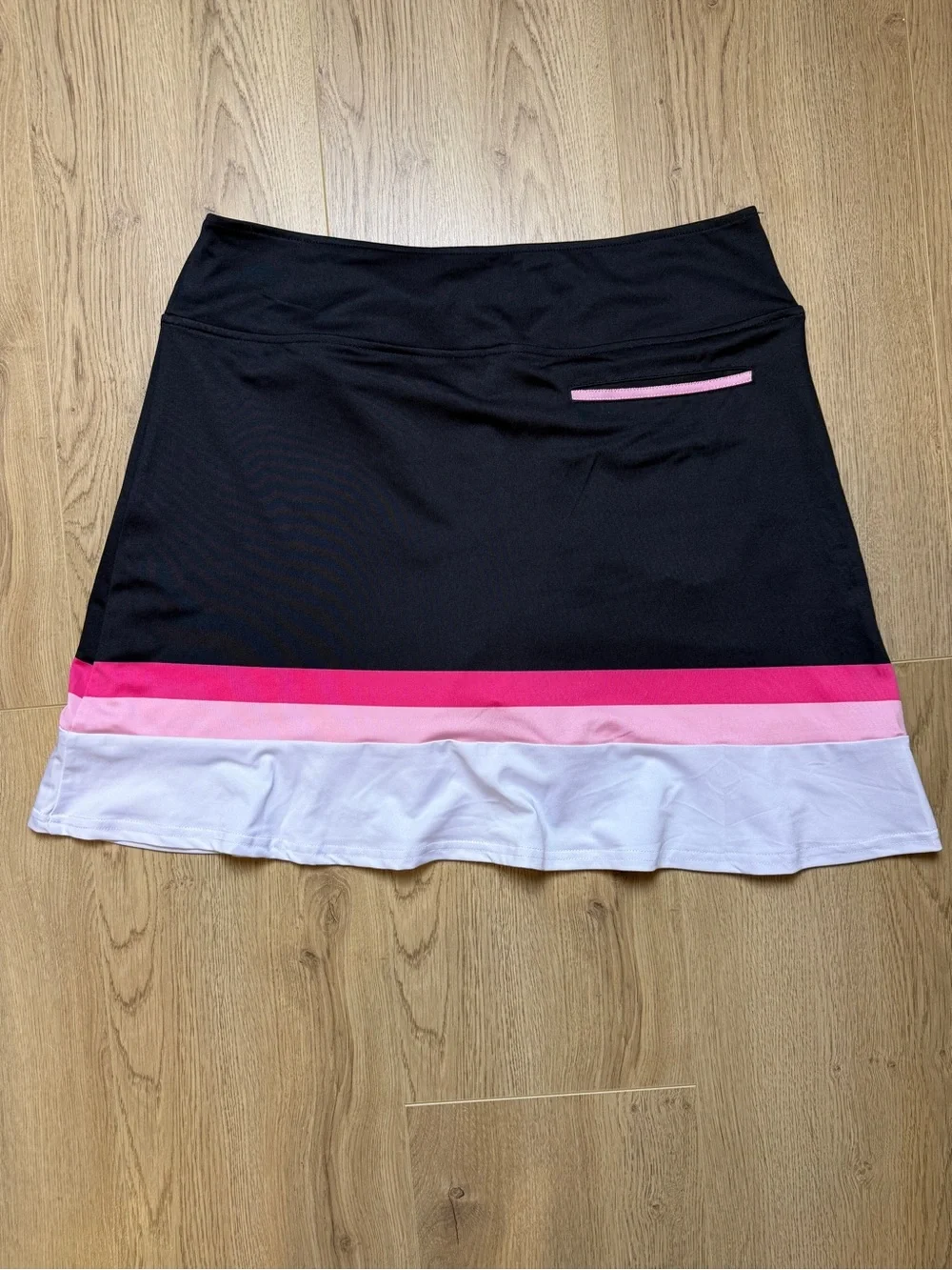 Golftini golf skort with pockets women’s size XL striped